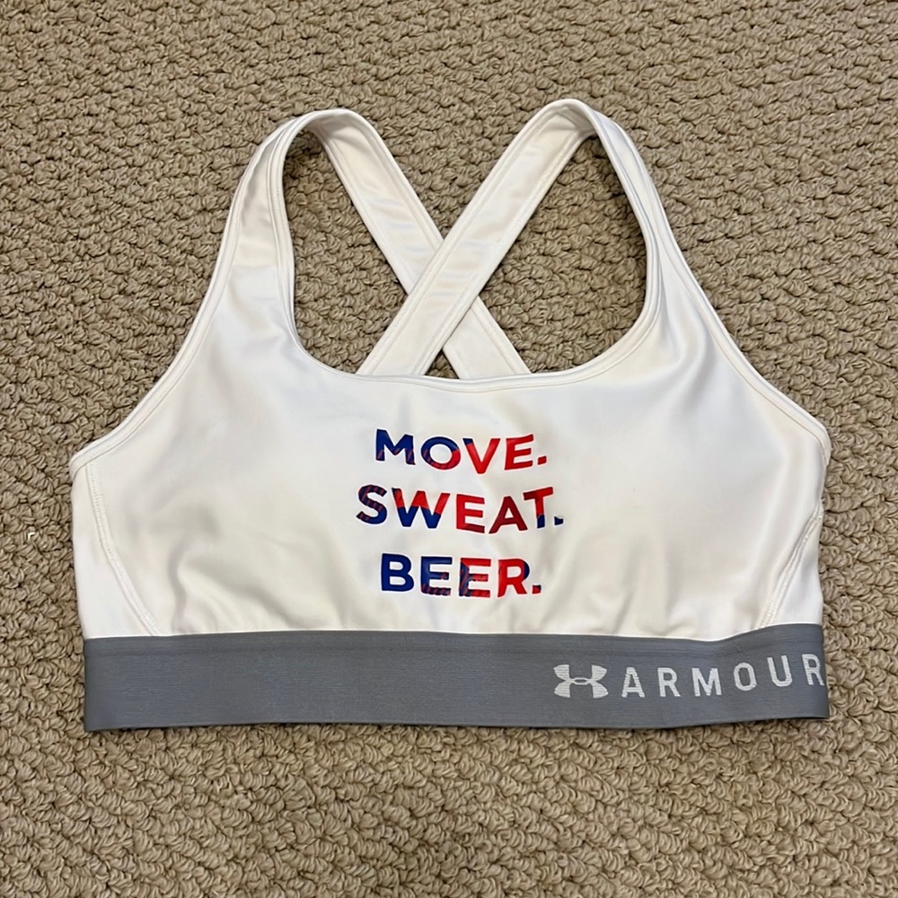 Under Armour x Michelob Ultra sports bra